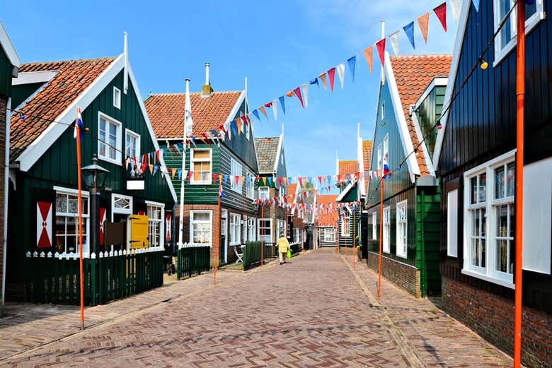 Rue typique de Volendam