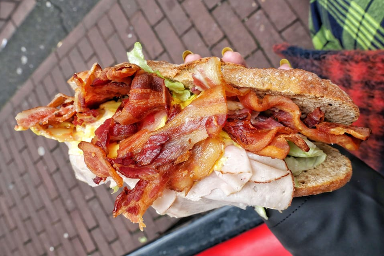 Sandwich au bacon