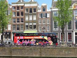 Bus touristique d'Amsterdam