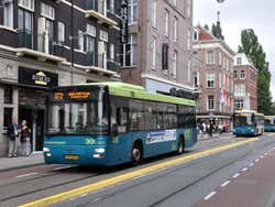 Bus urbain d'Amsterdam