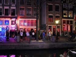 Quartier Rouge Amsterdam, vitrines