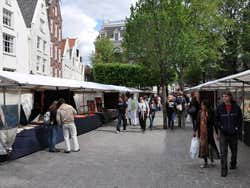 Spui, marché
