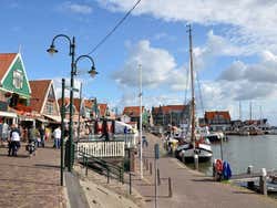 Volendam, promenade maritime
